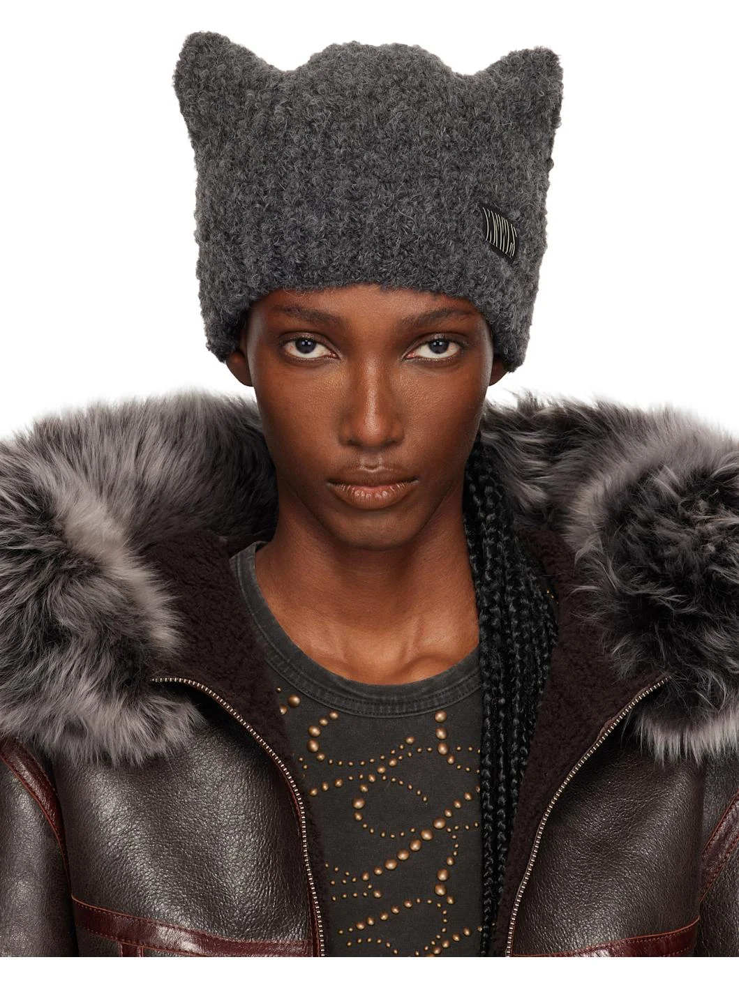 Gray Precious Beanie - 1