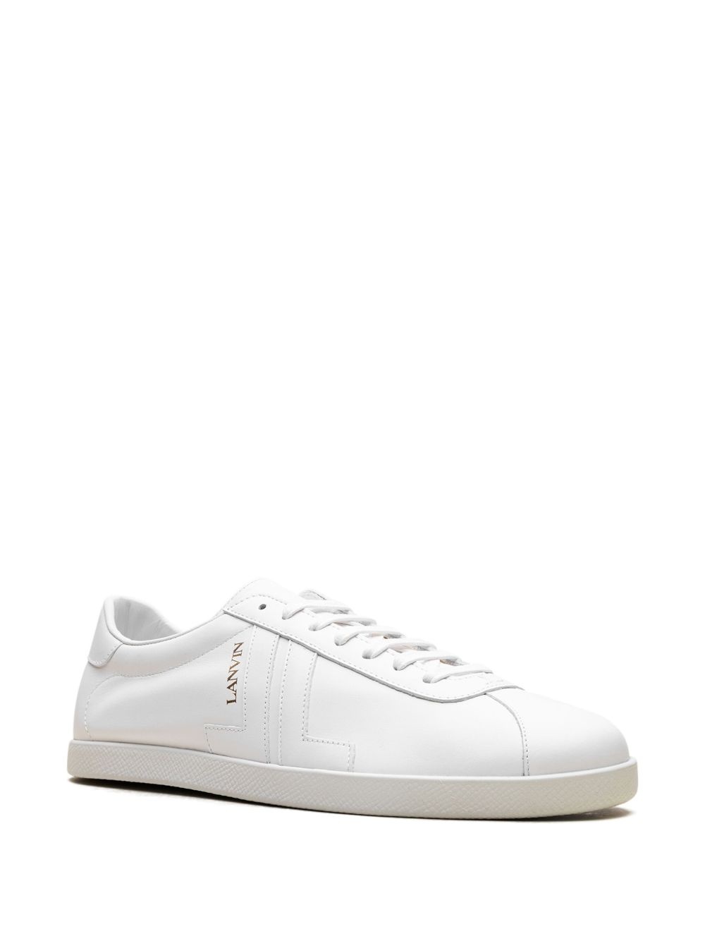 leather "White" sneakers - 2