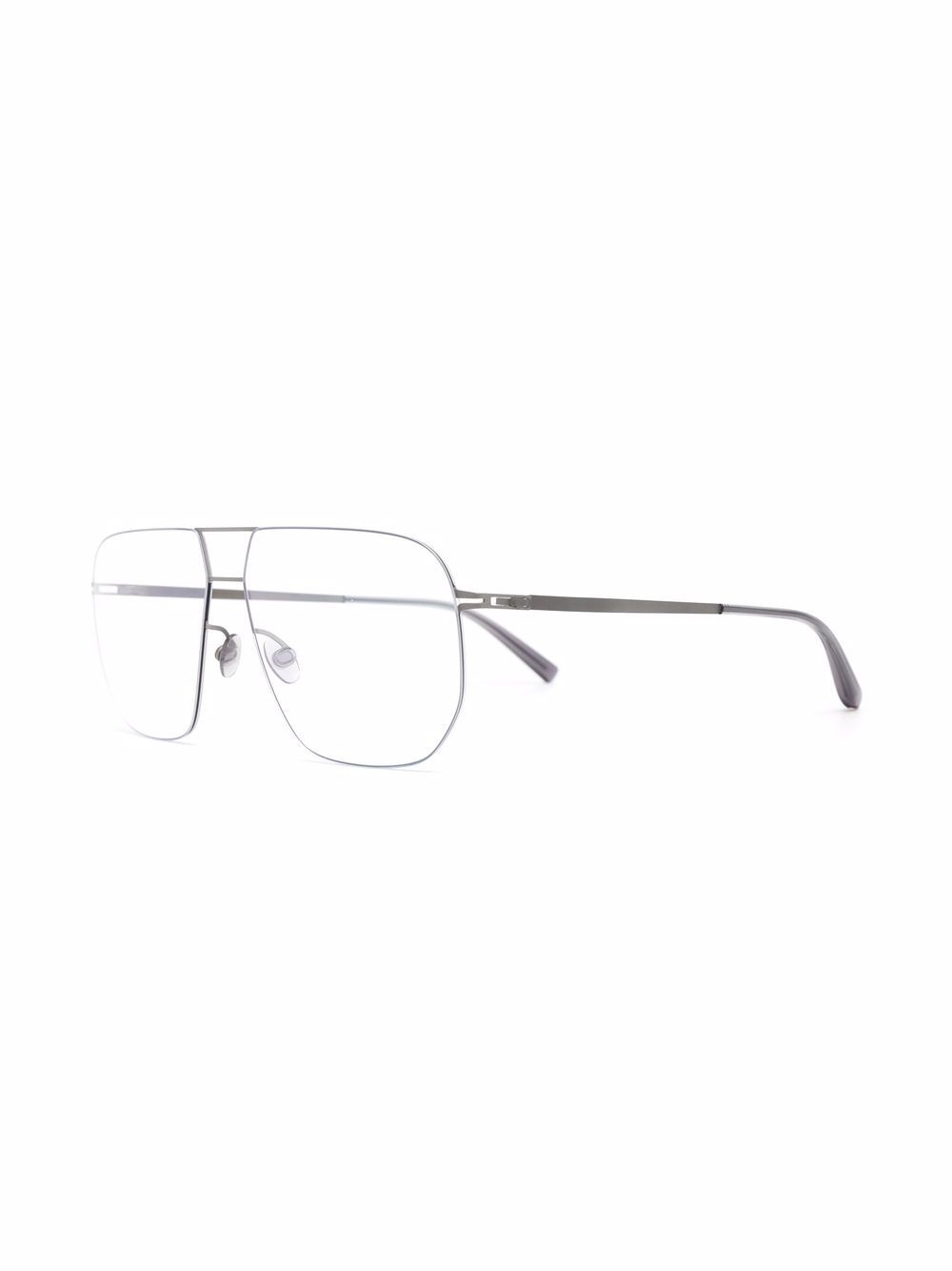 Hiroto aviator-frame glasses - 2