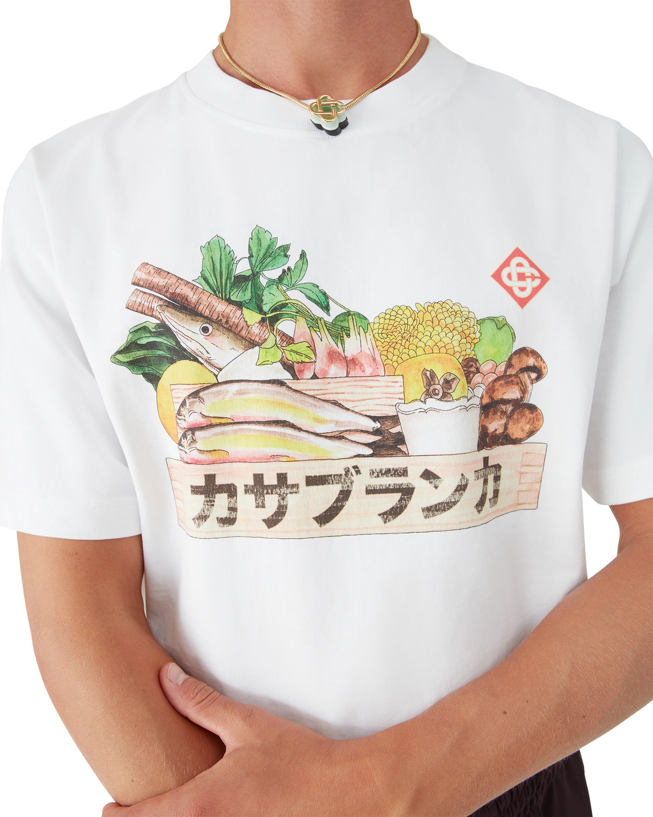 Ingredients Short Sleeve T-Shirt | Casablanca Paris - 3