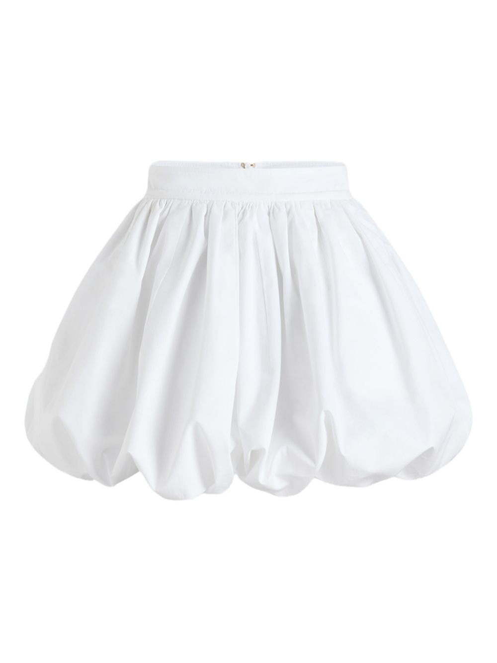 Bubble organic cotton poplin skirt - 2