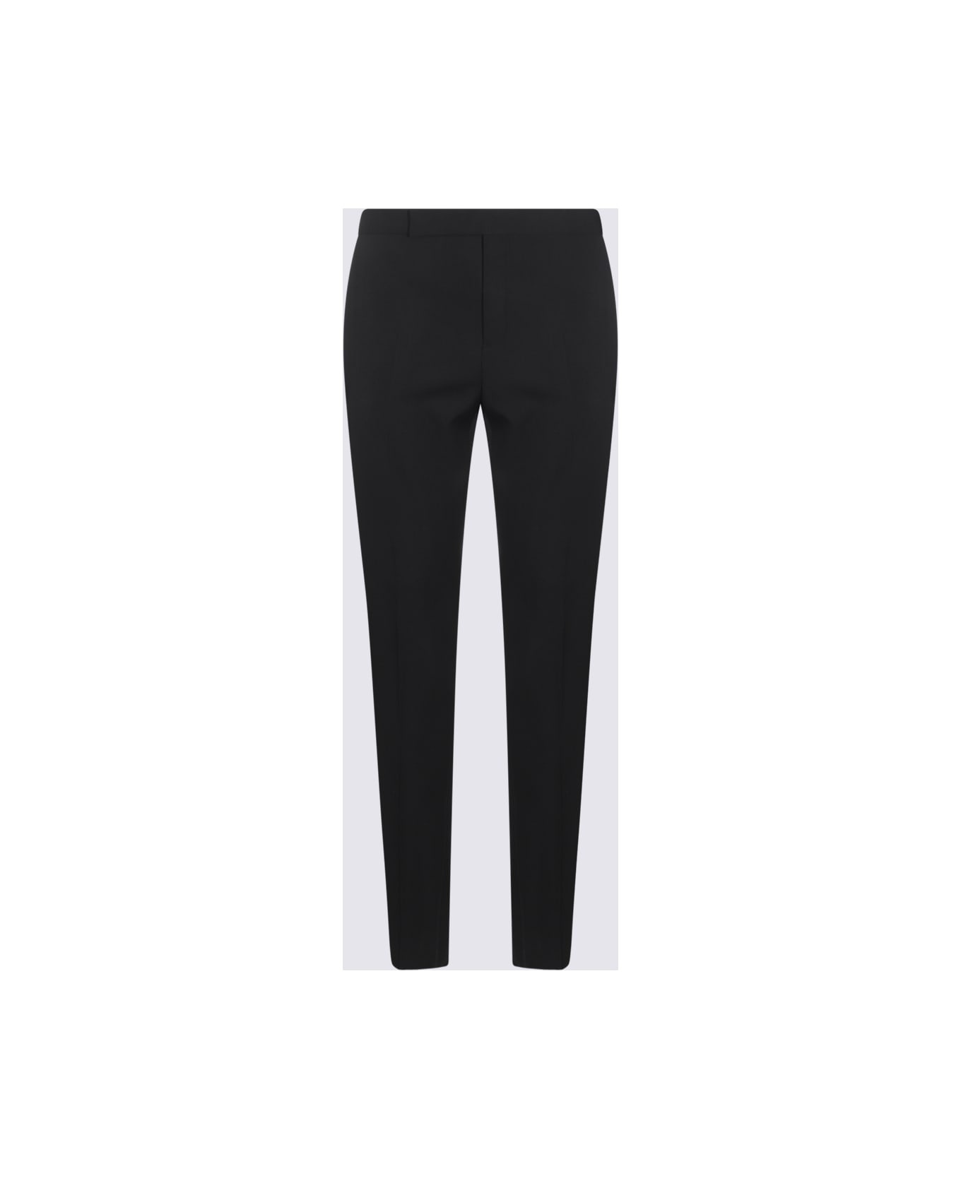 Black Wool Pants - 2