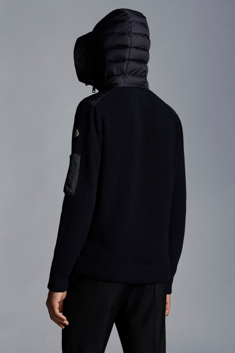 Padded Wool Hoodie 5