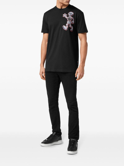 PHILIPP PLEIN Skully Gang cotton T-shirt outlook