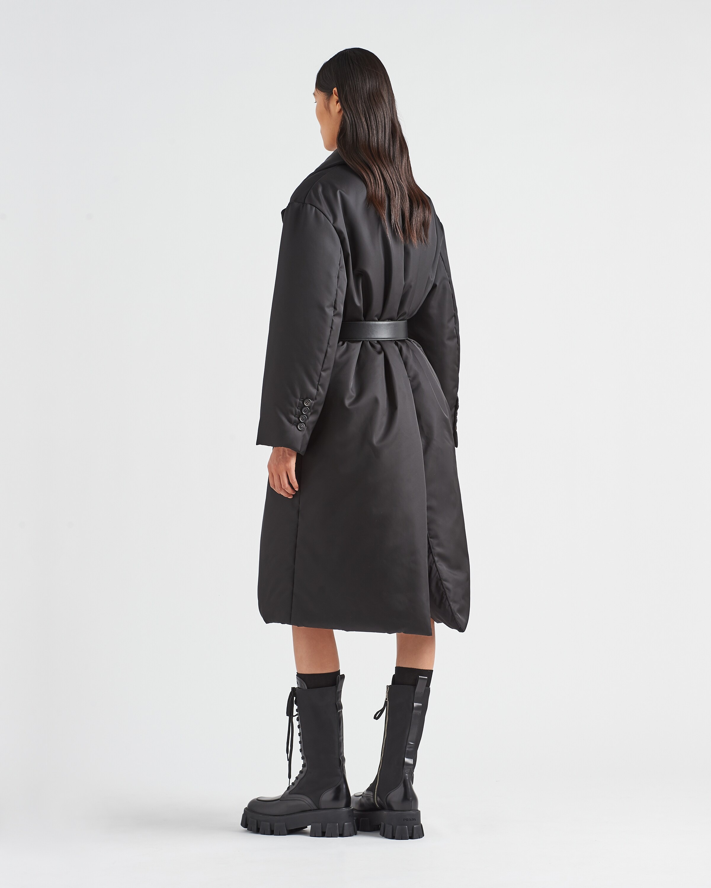 Re-Nylon down coat - 5