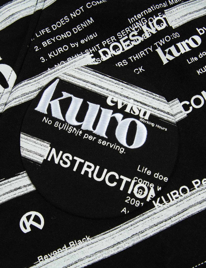 Monogram Logo and Slogan Print Padded Jacket 8