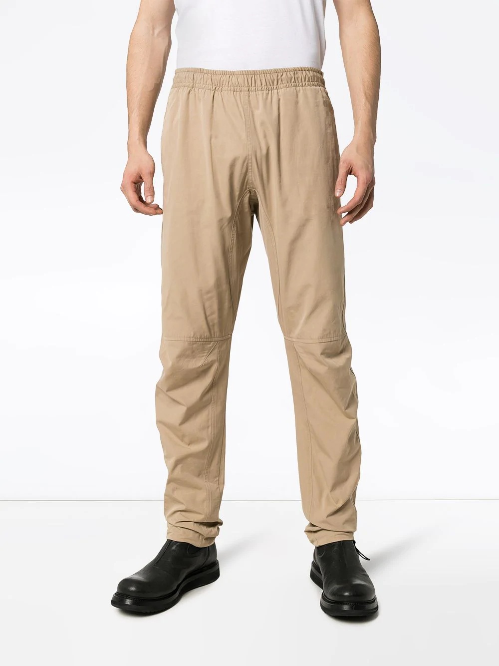 mid-rise pull-on trousers - 3