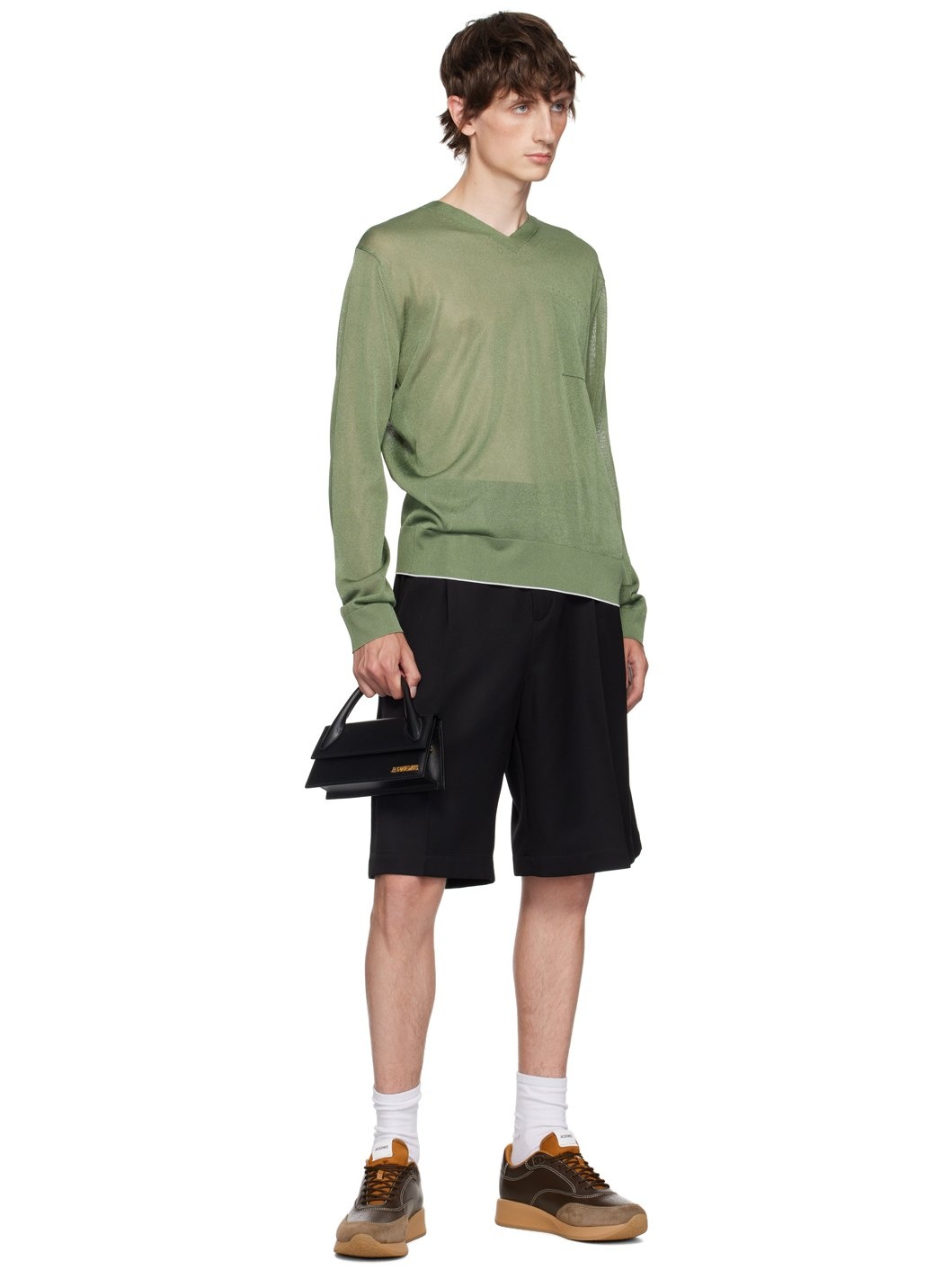 Green La Casa 'La maille Paseo' Sweater - 4
