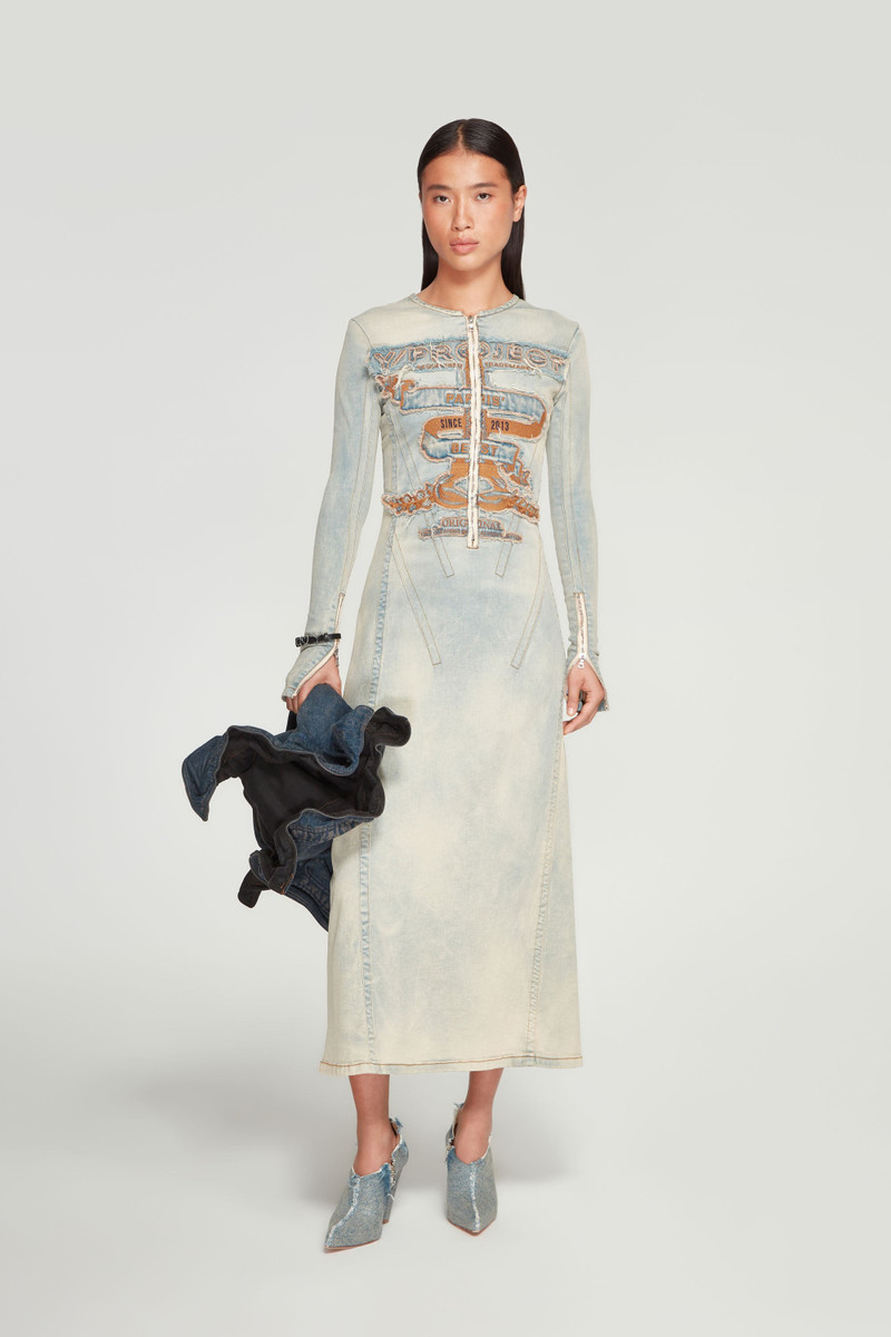 Y/Project Paris' Best Denim Maxi Dress outlook