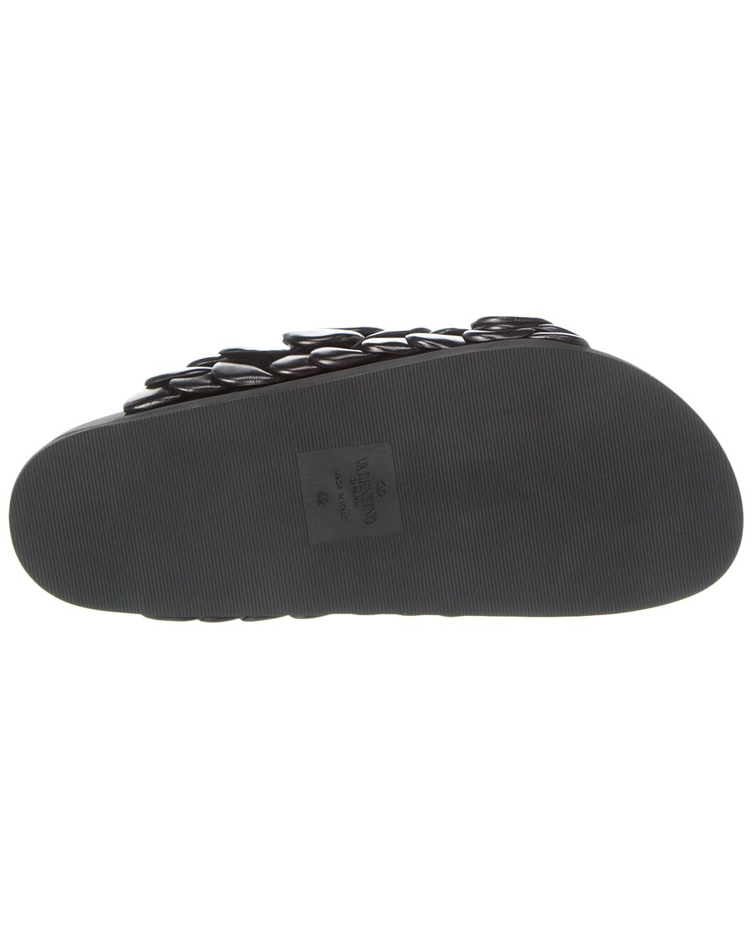 Valentino Leather Slide - 4
