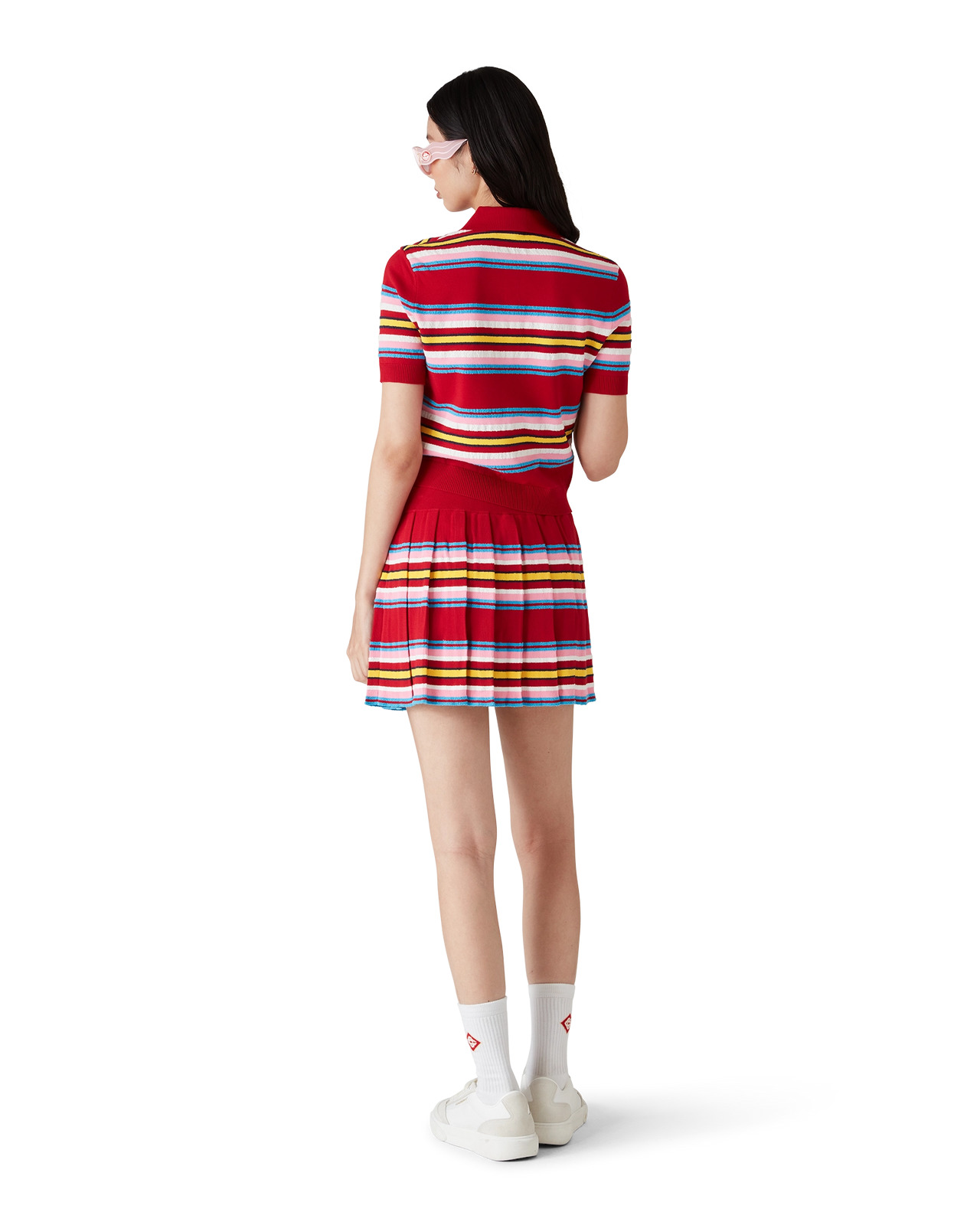 Stripe Polo Shirt | Casablanca Paris - 3
