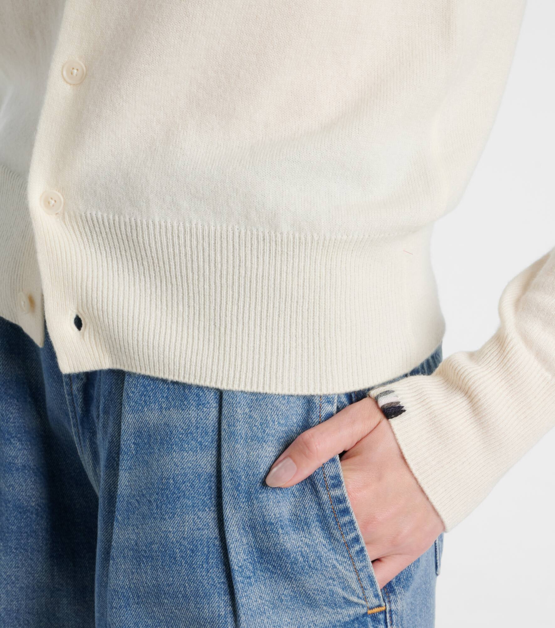 N°300 Little 2 cashmere cardigan - 5