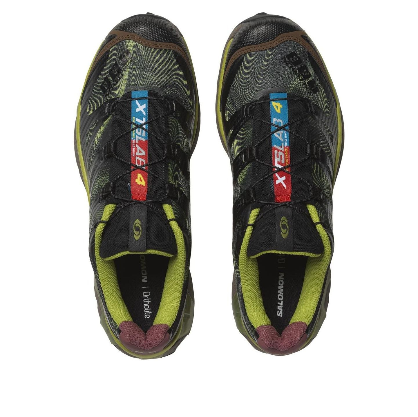 SALOMON XT-4 OG 'Rave at Dawn Black Dark Citron' 477473 - 3