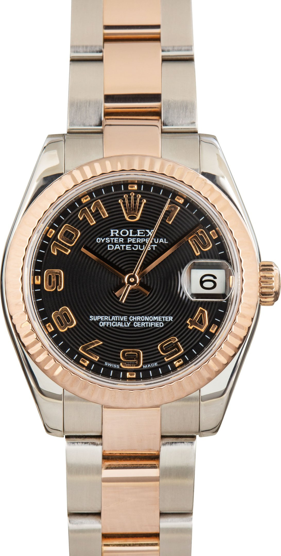 Rolex Datejust 31 Ref 178241 Black Arabic Dial - 1