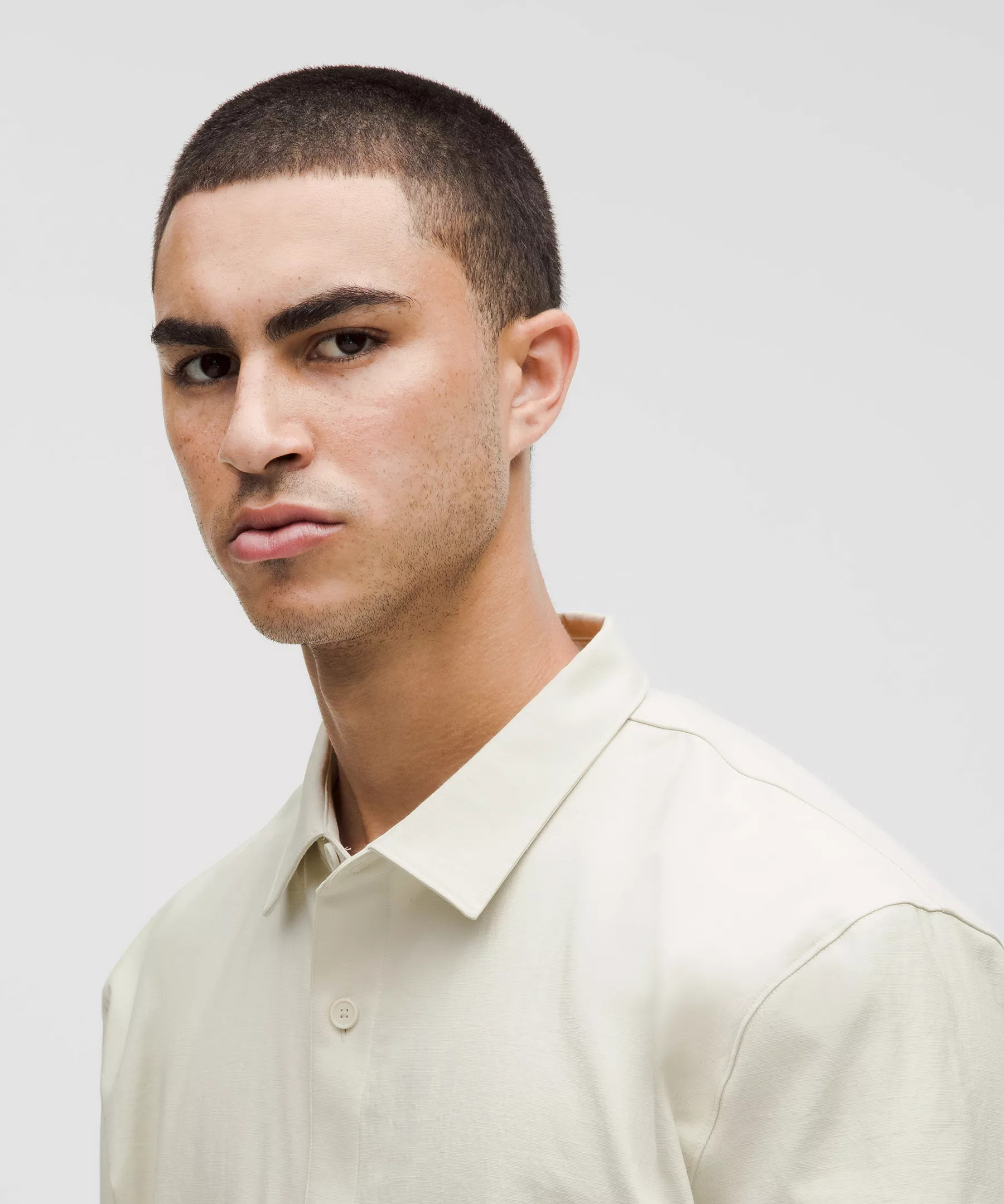Relaxed-Fit Long-Sleeve Button-Up - 4