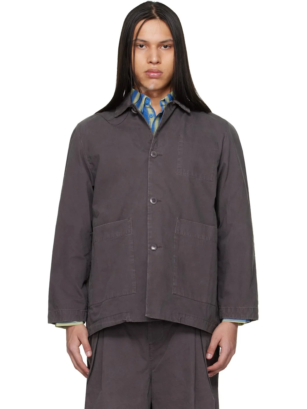 Gray 'The Mechanic' Jacket - 1