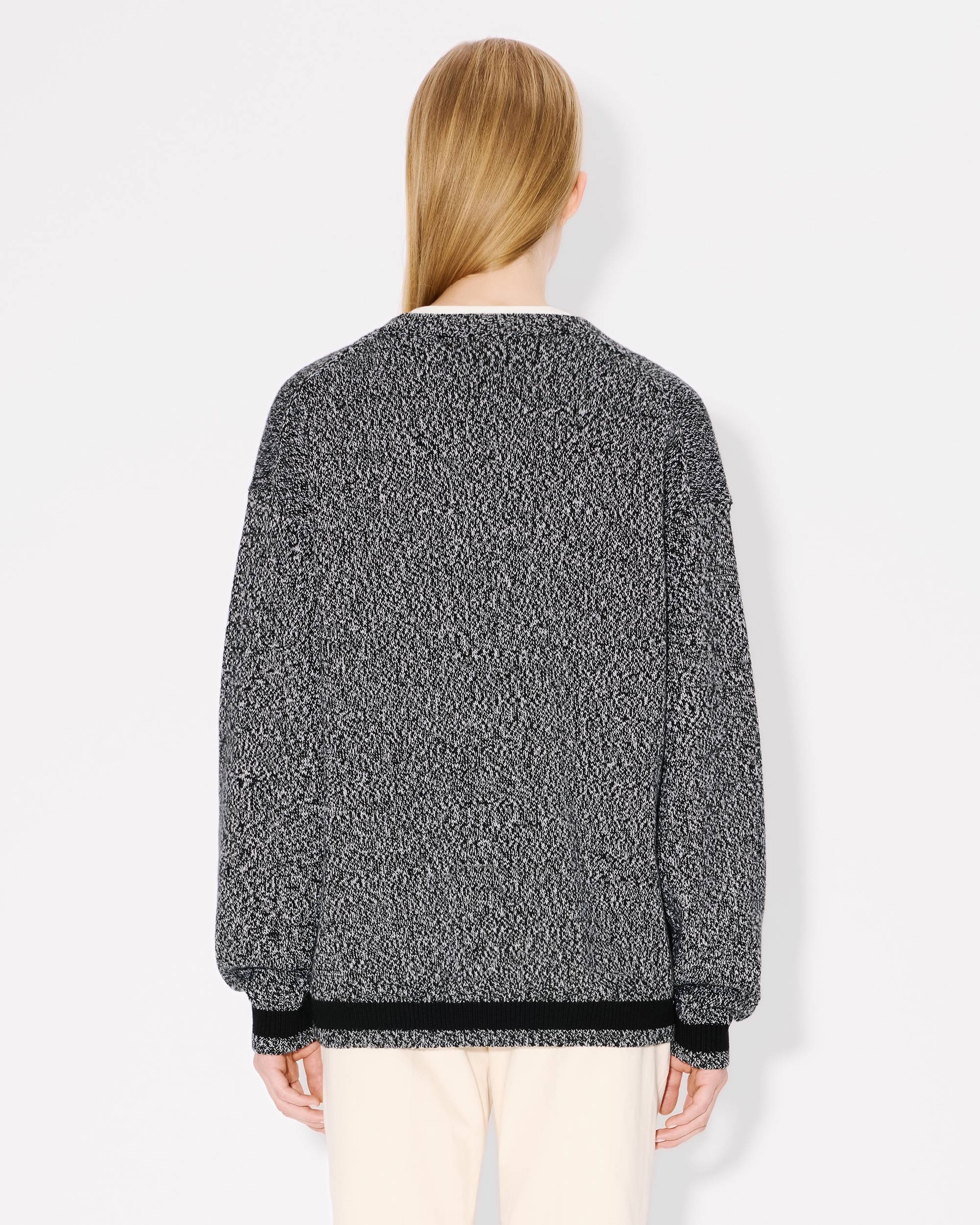 'Lunar New Year' genderless jumper in wool and cotton - 4