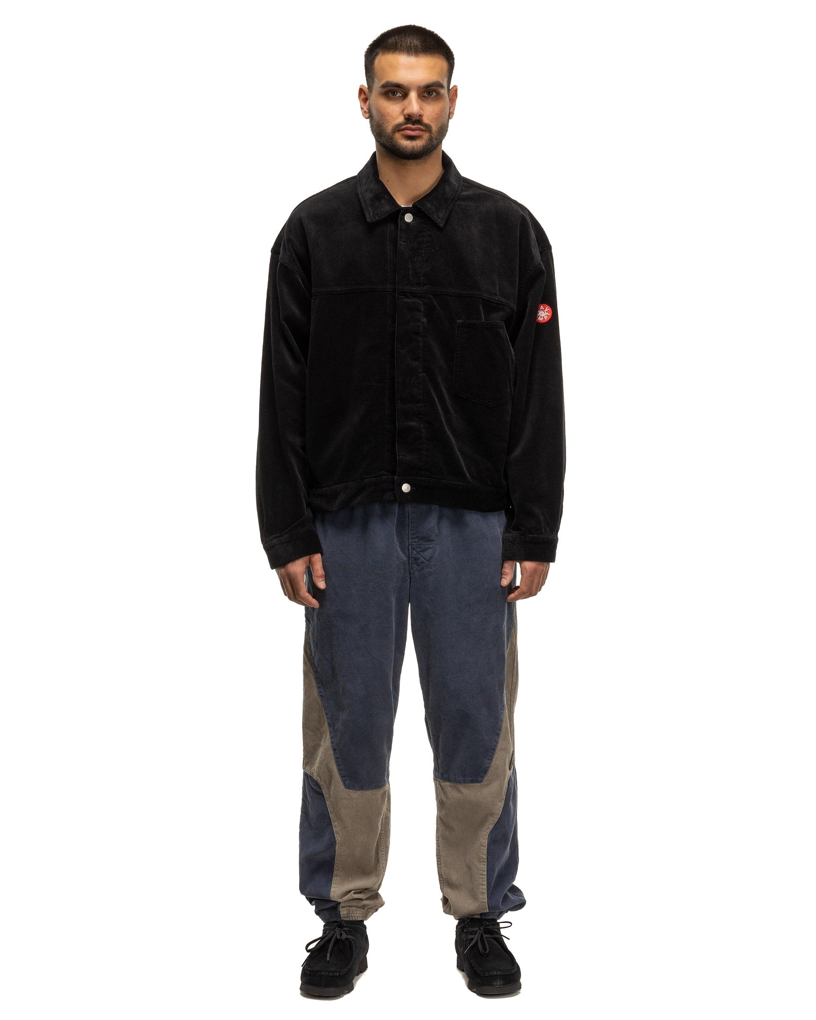 【C.E】【Cavempt】Cord Trucker Jacket Black Cav Empt Cord Trucker Jacket Black | havenshop | REVERSIBLE