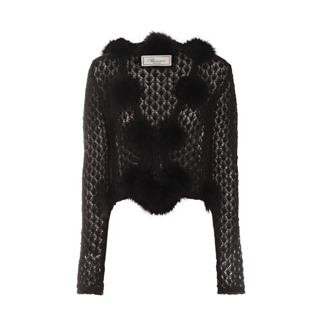 black knitwear - 1