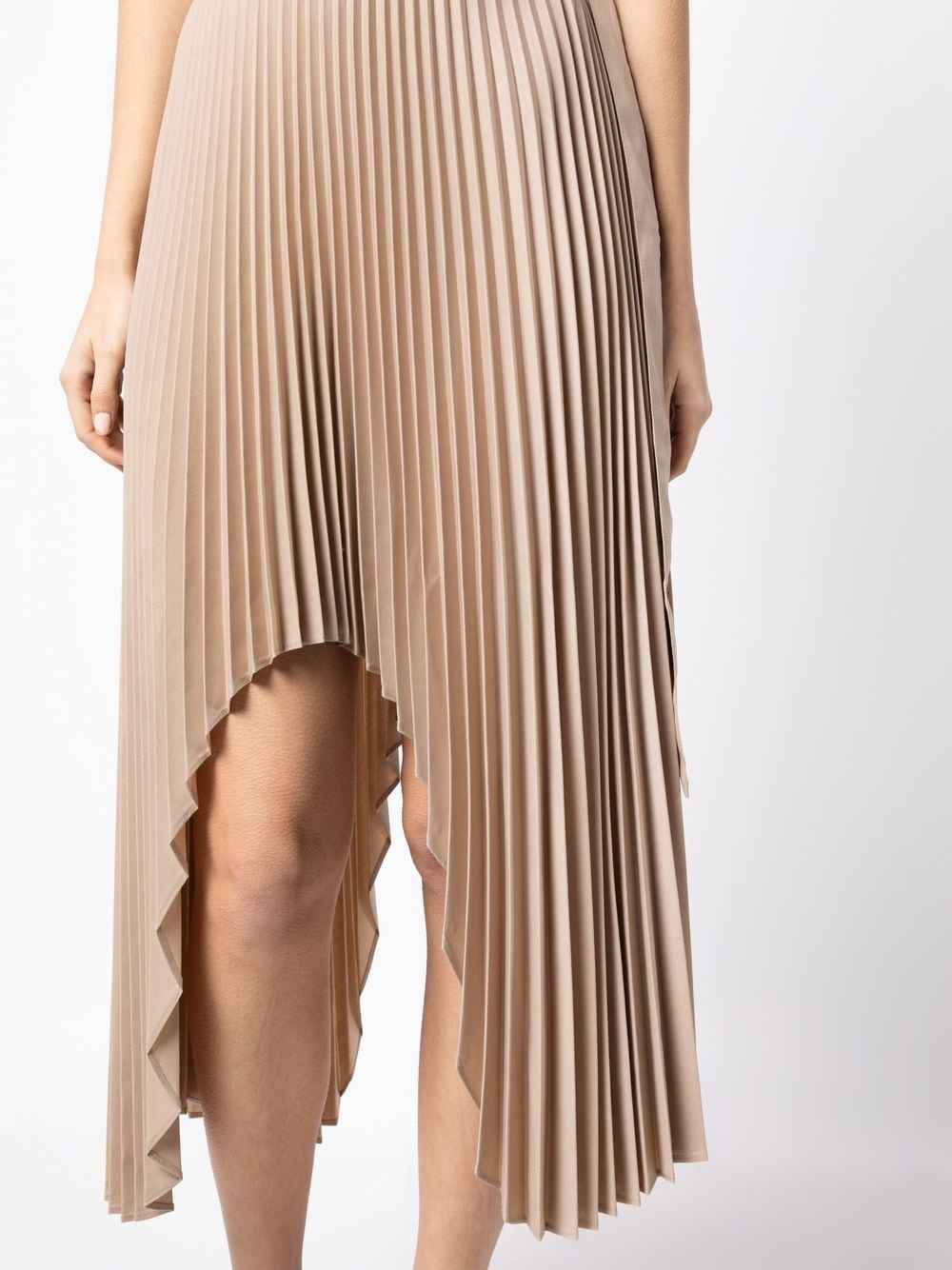 arch pleated midi skirt - 5