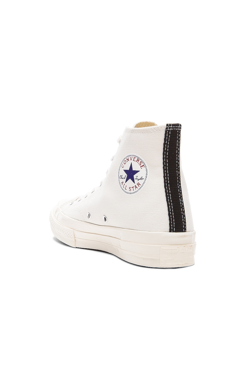 Converse Large Emblem High Top Canvas Sneakers - 3