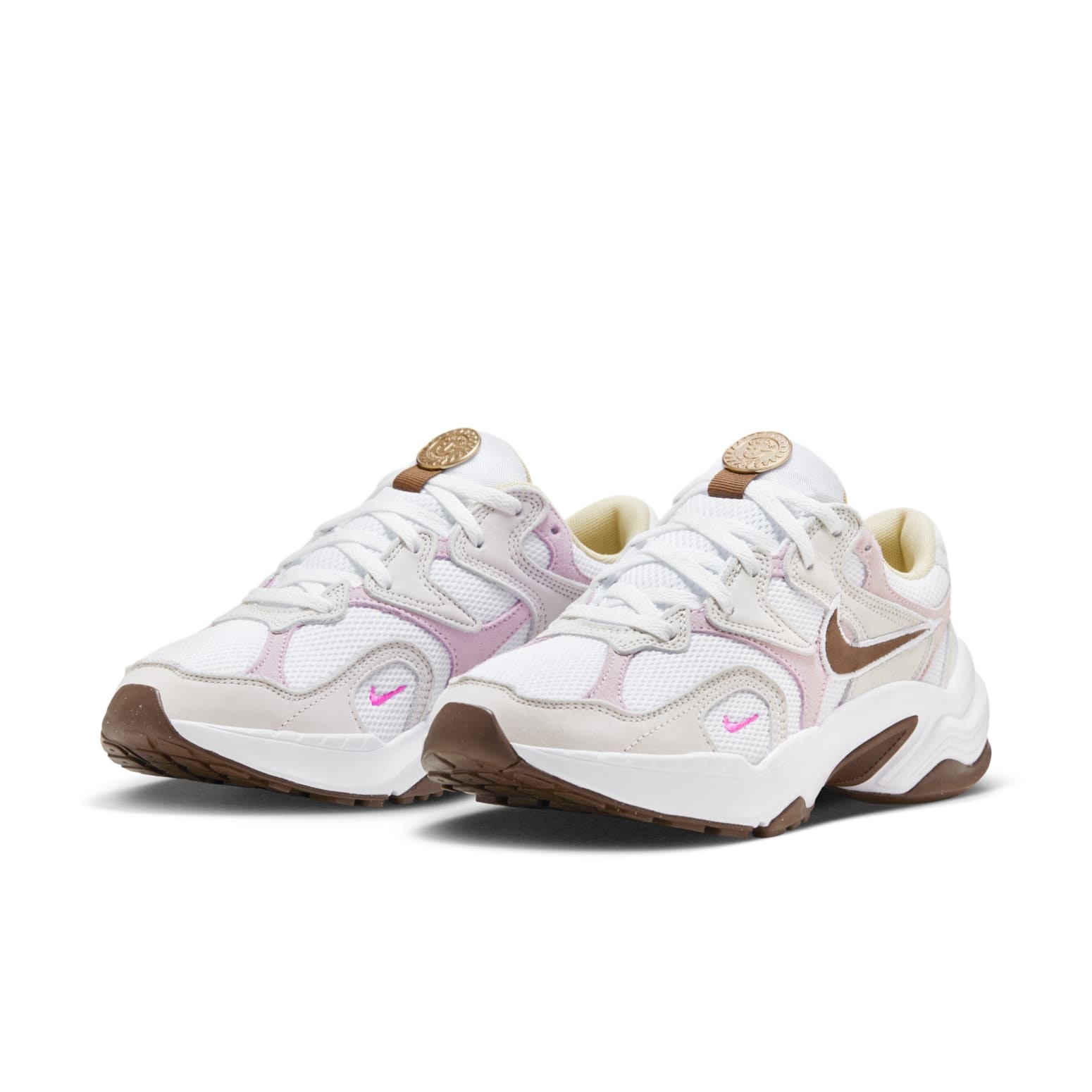 (WMNS) Nike AL8 'White Pink Brown' HM3691-130 - 3