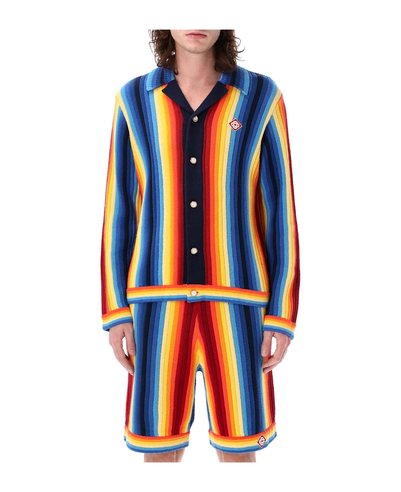 Gradient Towelling Effect Jacket - 1