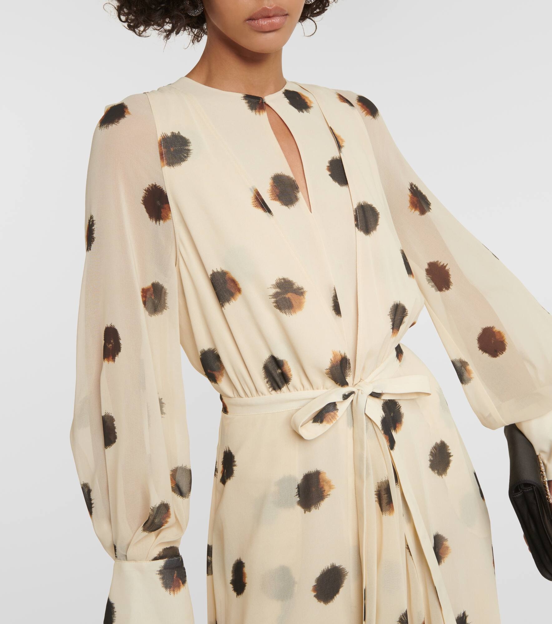 Peirene printed maxi dress - 4