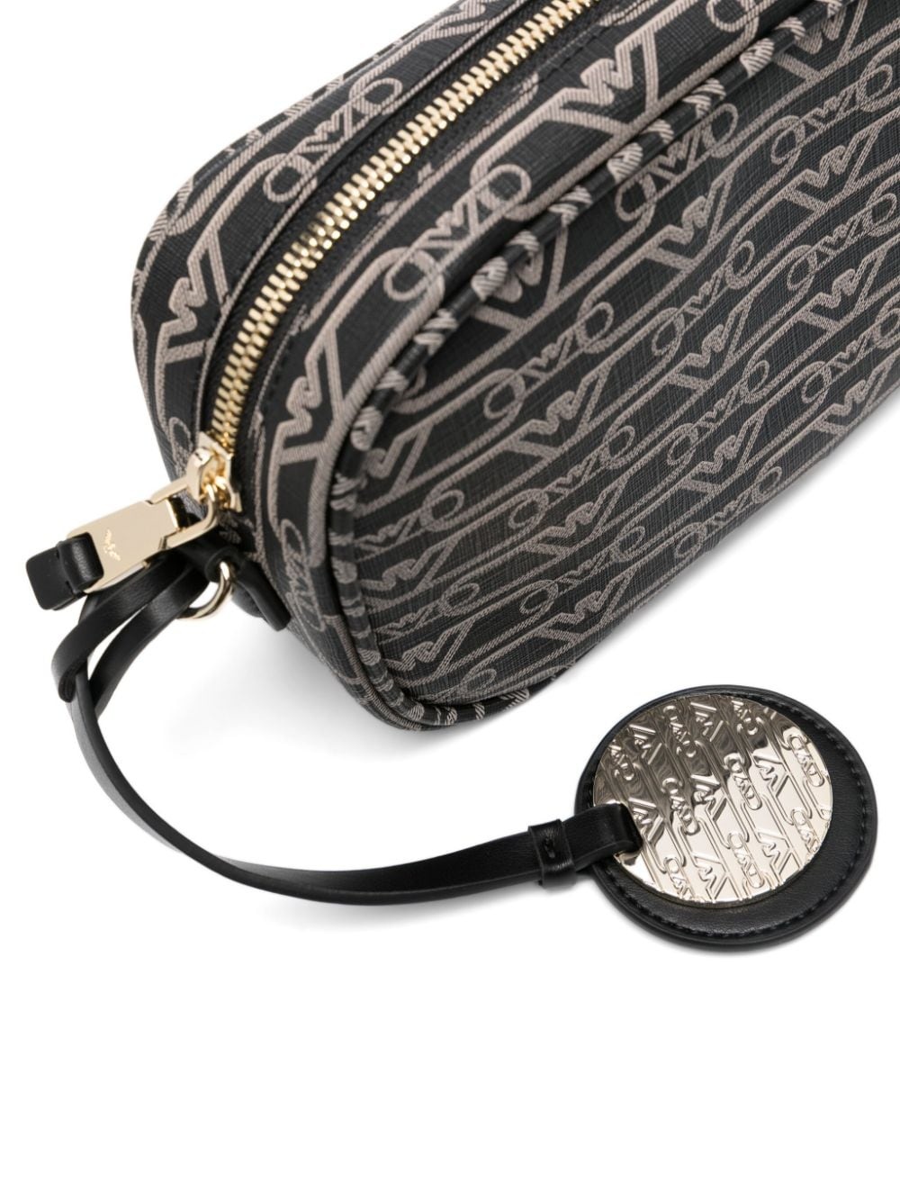 logo-print cross body bag - 4