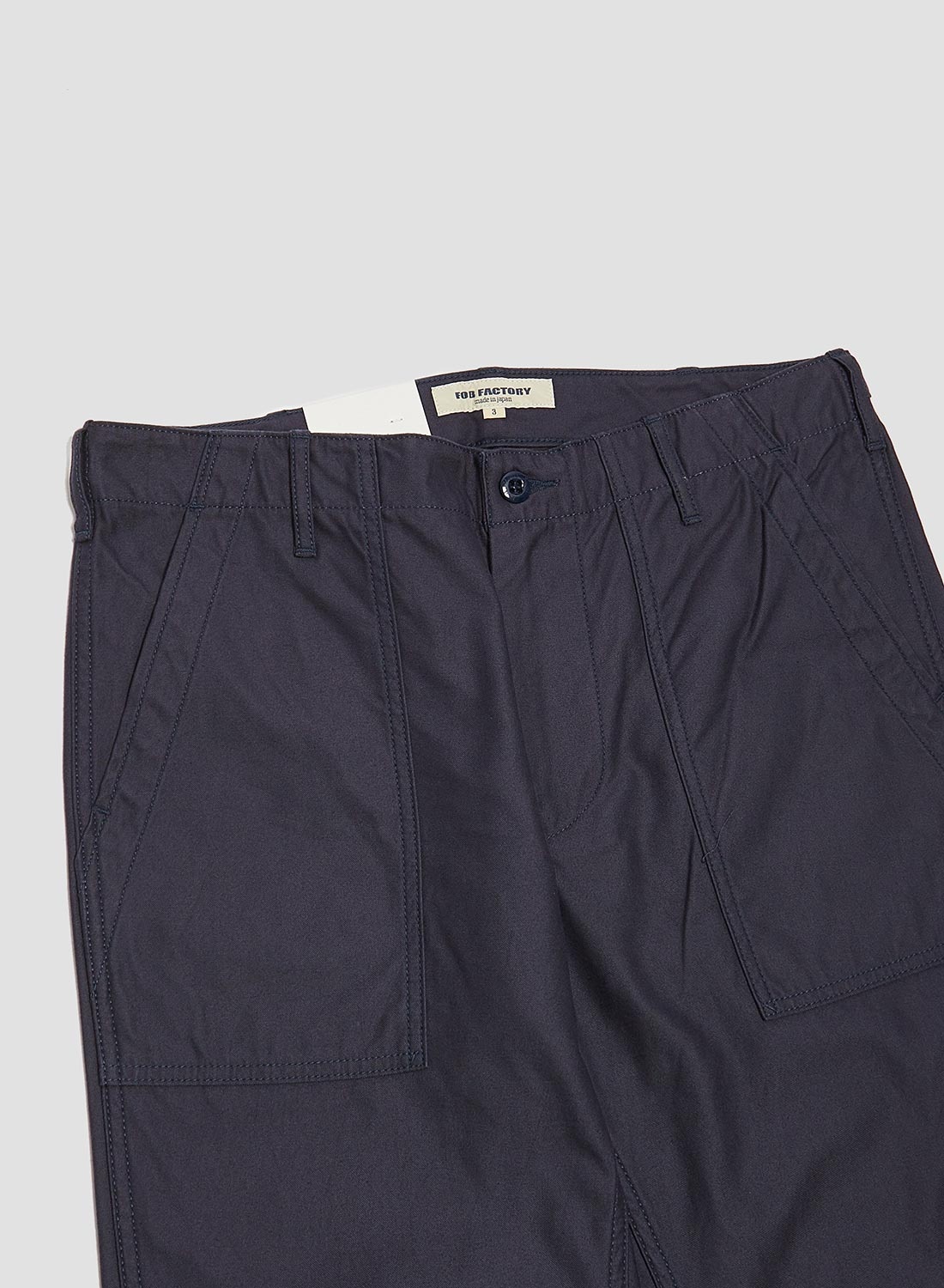 FOB Factory Baker Pants Navy - 2