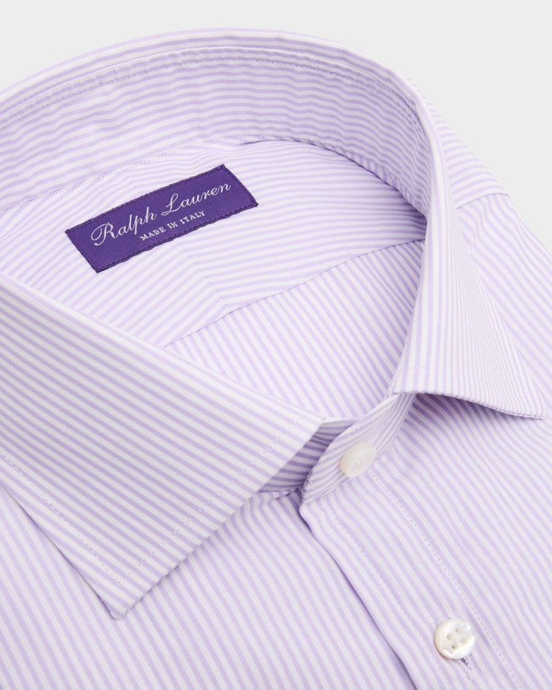 Ralph Lauren Men's Cotton Petite Bengal Stripe Dress Shirt outlook