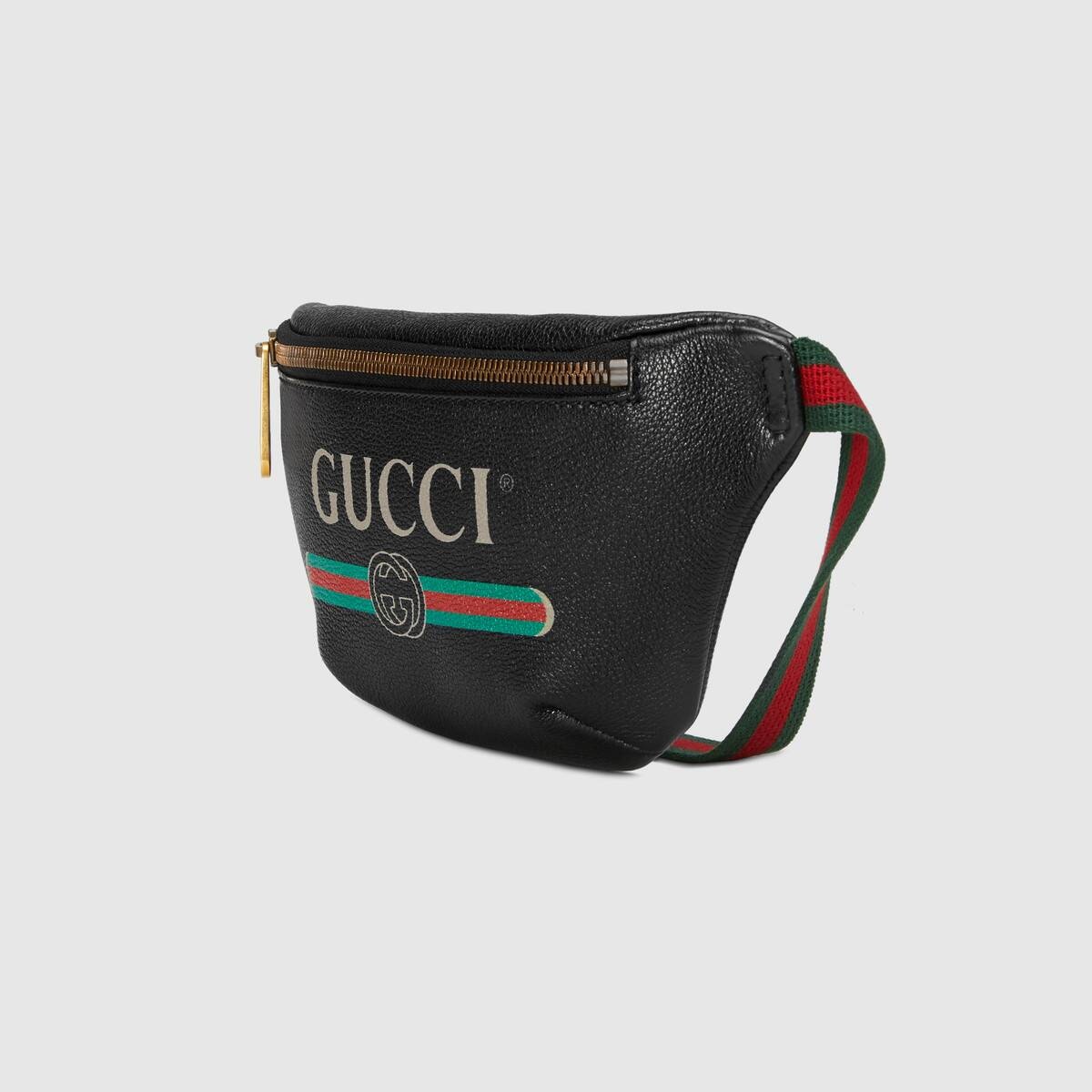 Gucci Print leather belt bag - 2