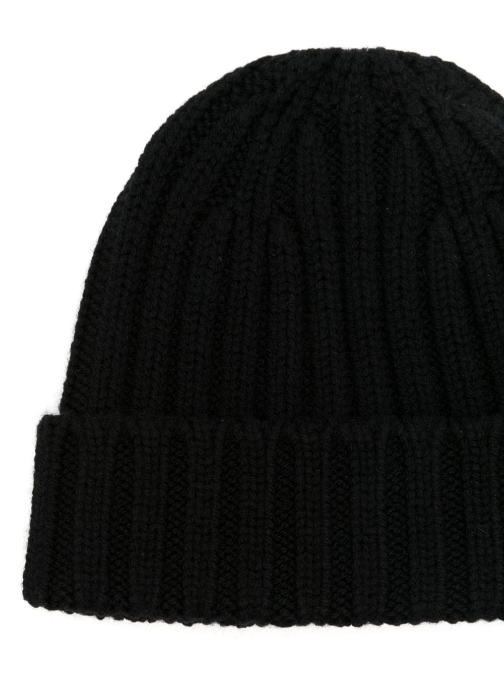 ribbed-knit beanie hat - 2