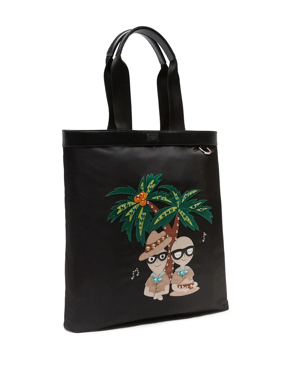 holiday print shopping bag - 3