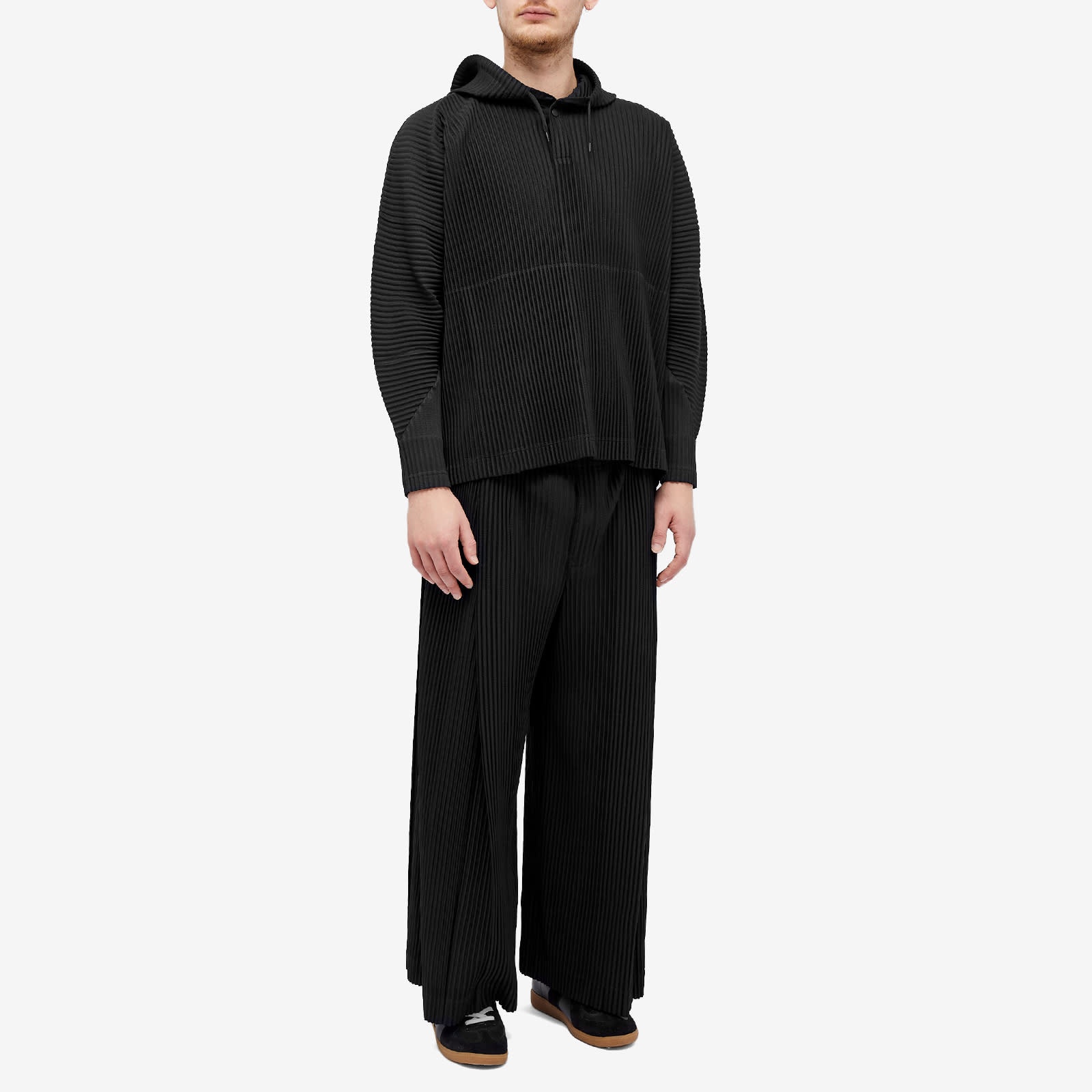 Homme Plissé Issey Miyake Pleated Wide Leg Pants - 4