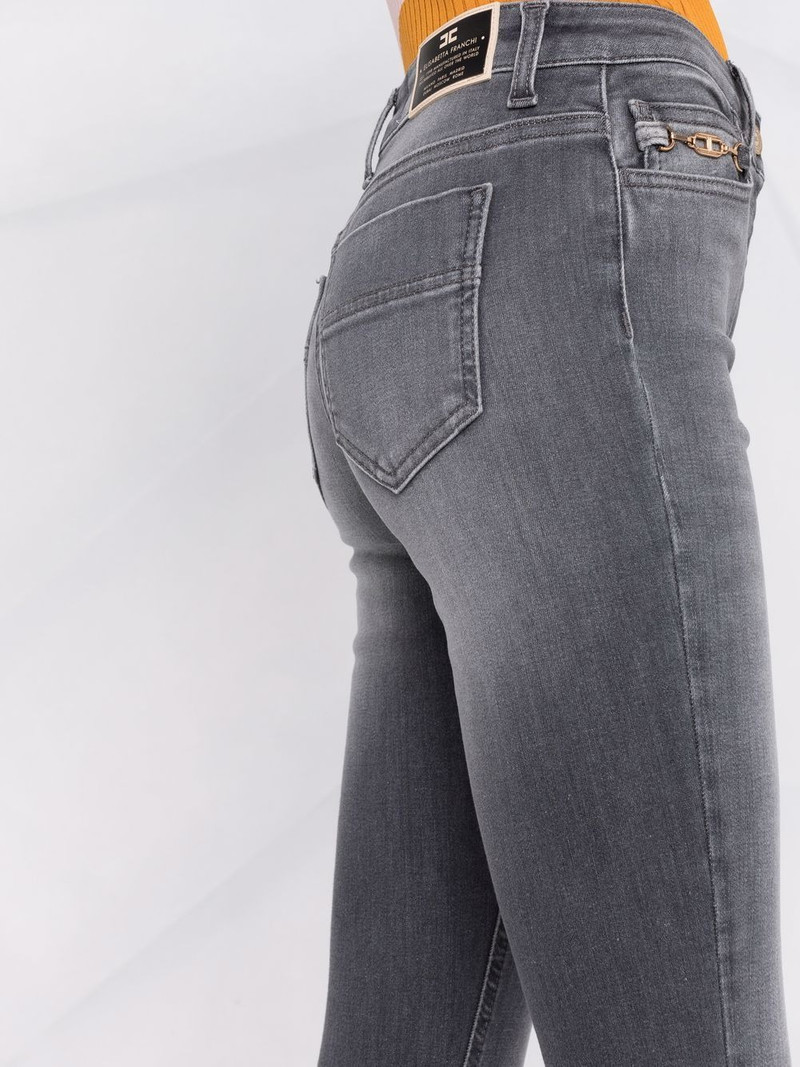 logo-patch denim jeans 3