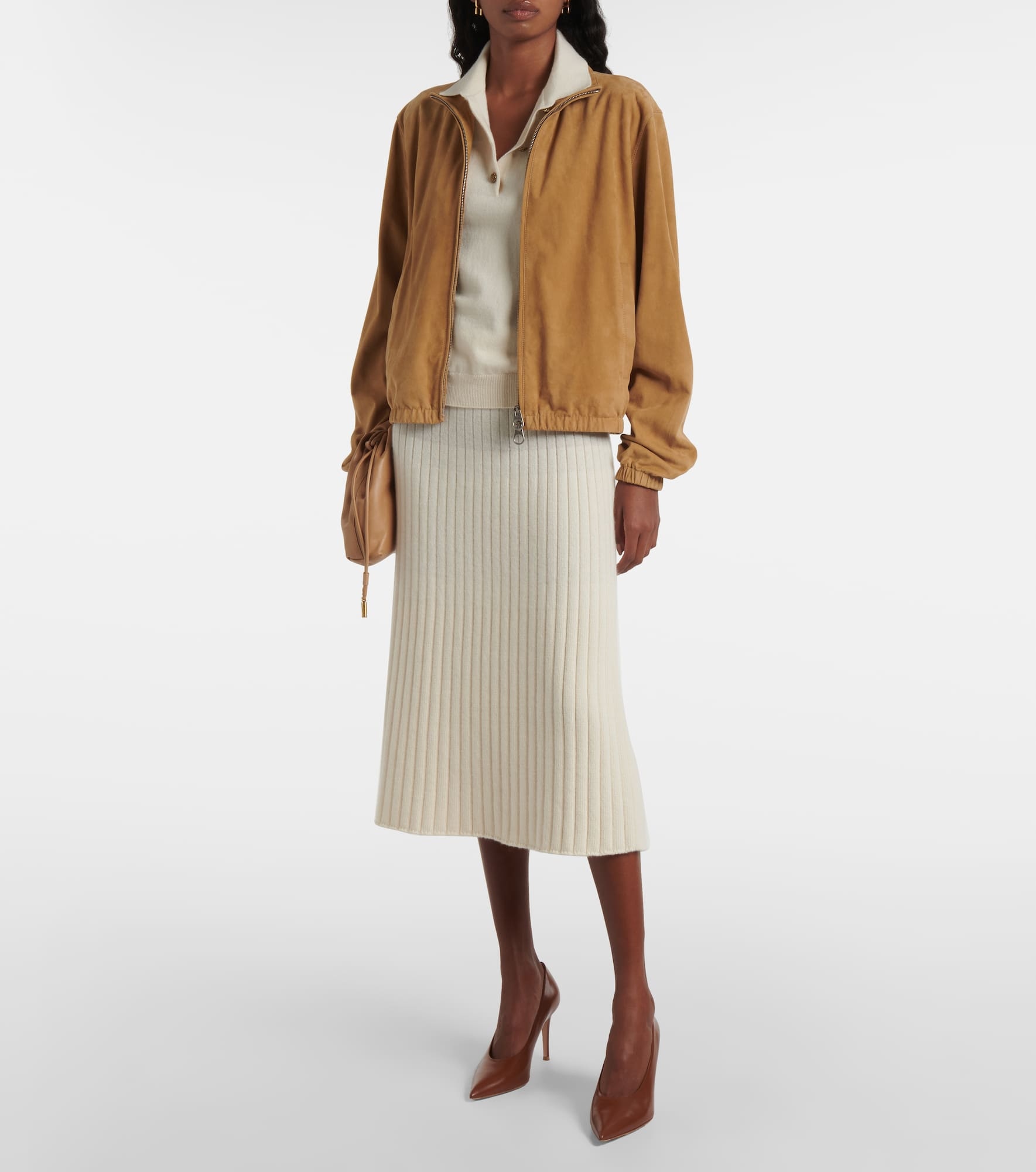 Cashmere polo shirt - 2