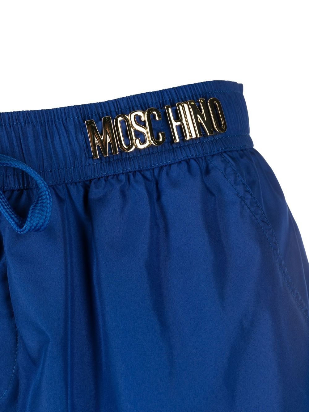 logo-lettering swim shorts - 3