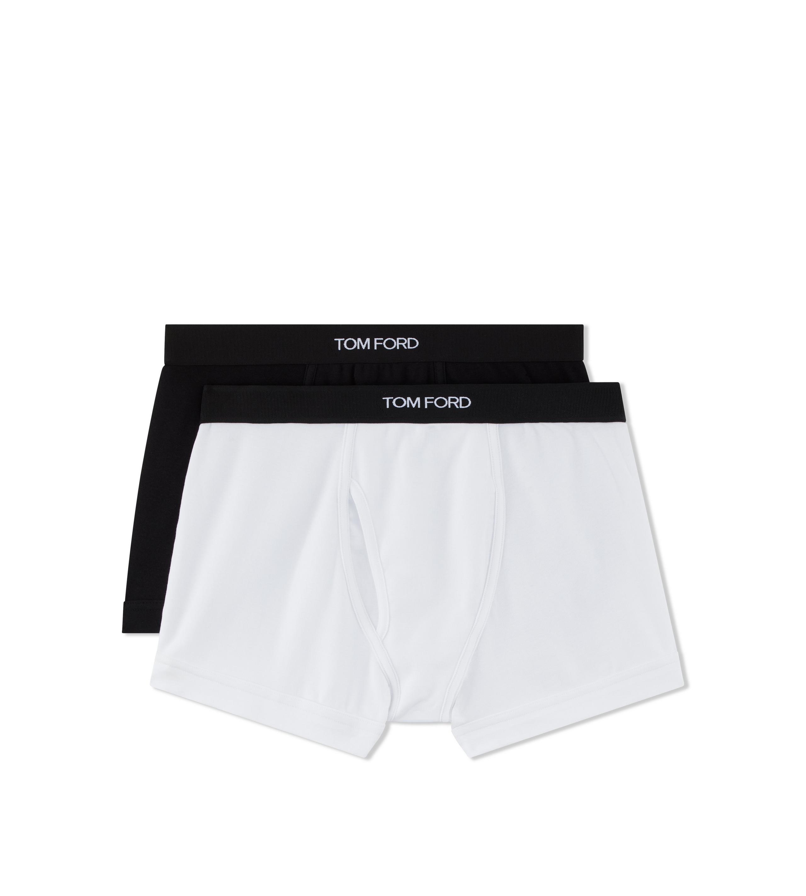 COTTON BOXER BRIEFS TWO PACK - 1