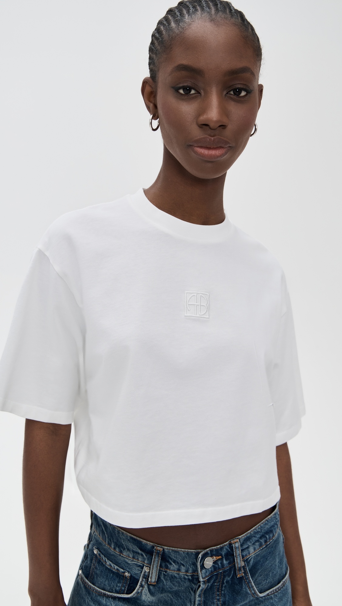 Myers Cropped Tee - 1