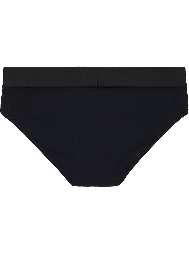 VERSACE Two-Pack Black Cotton-Jersey Briefs outlook