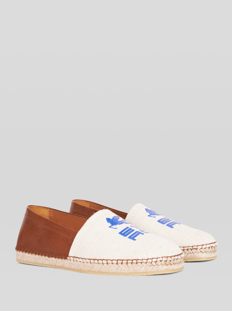 ESPADRILLES WITH ETRO CUBE LOGO 3