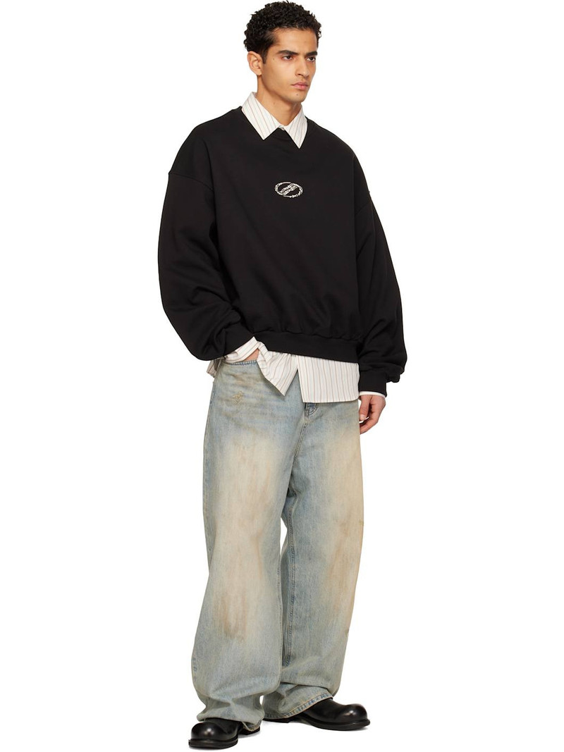 We11done Black Se11done Sweatshirt outlook