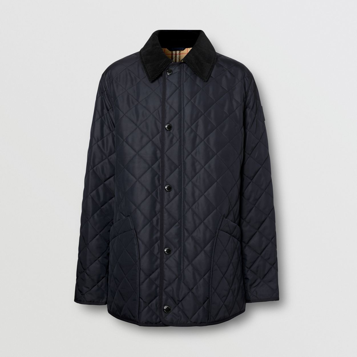 Diamond Quilted Thermoregulated Barn Jacket - 1