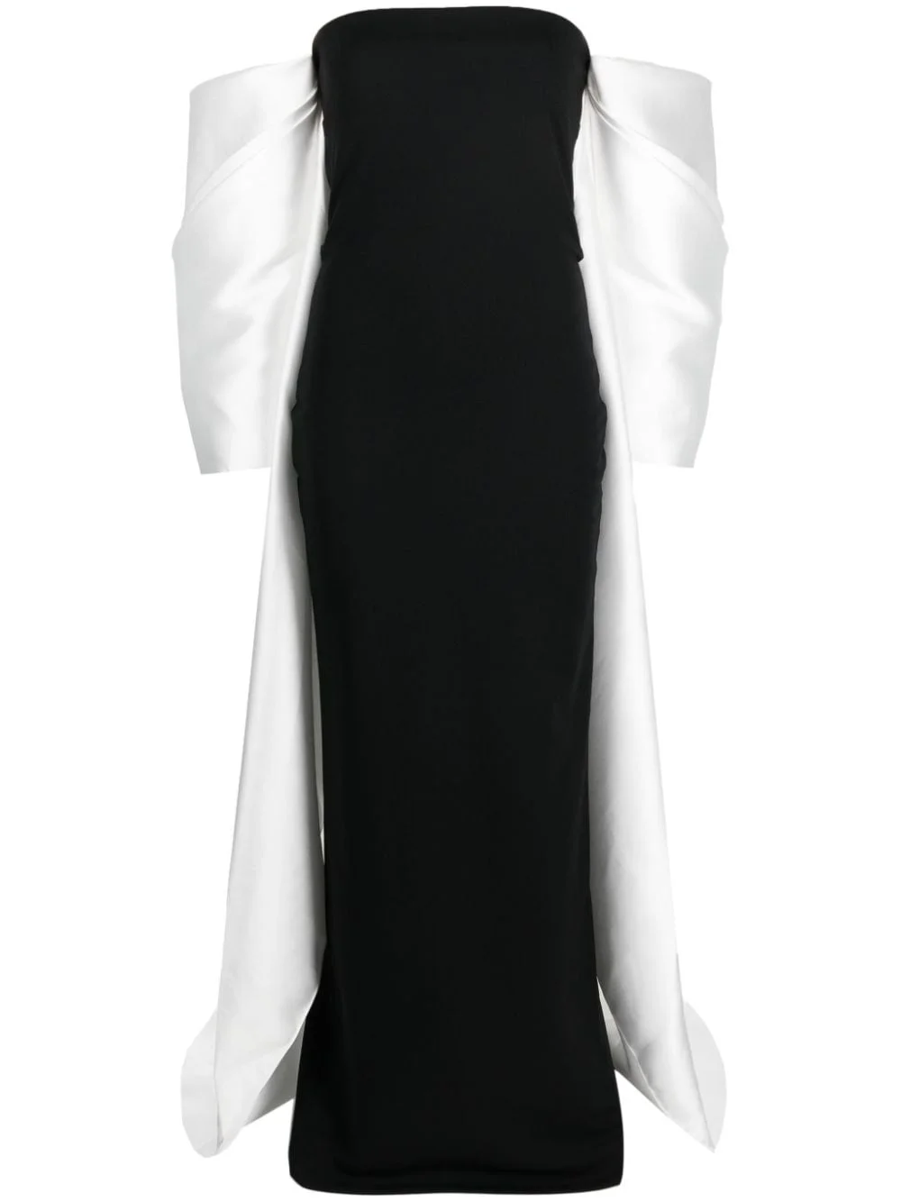 Kyla two-tone maxi dress - 1