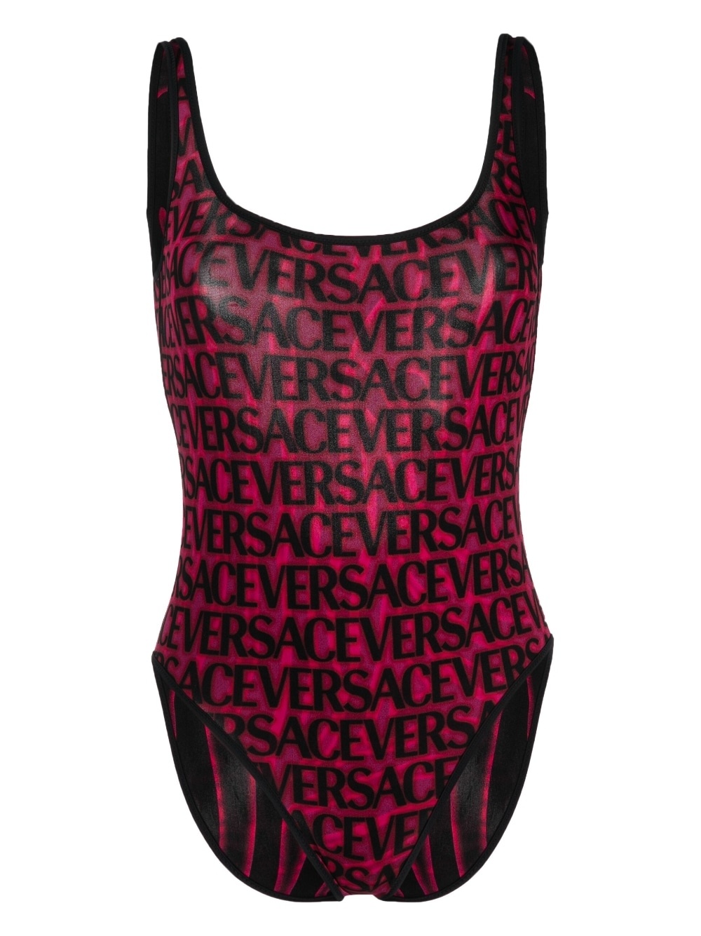 reversible open-back swimsuit - 1