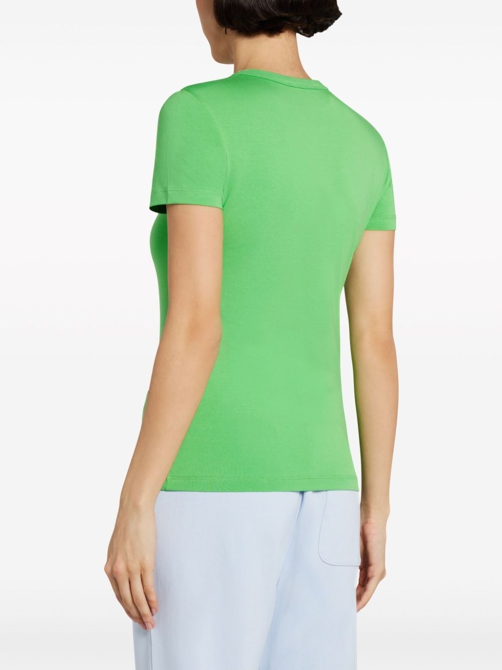 logo-appliquÃ© organic cotton T-shirt - 4