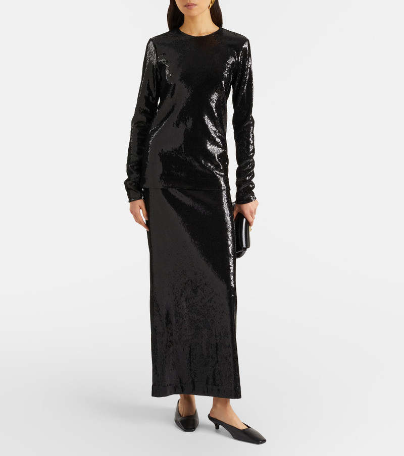 TOTEME Sequined maxi skirt outlook