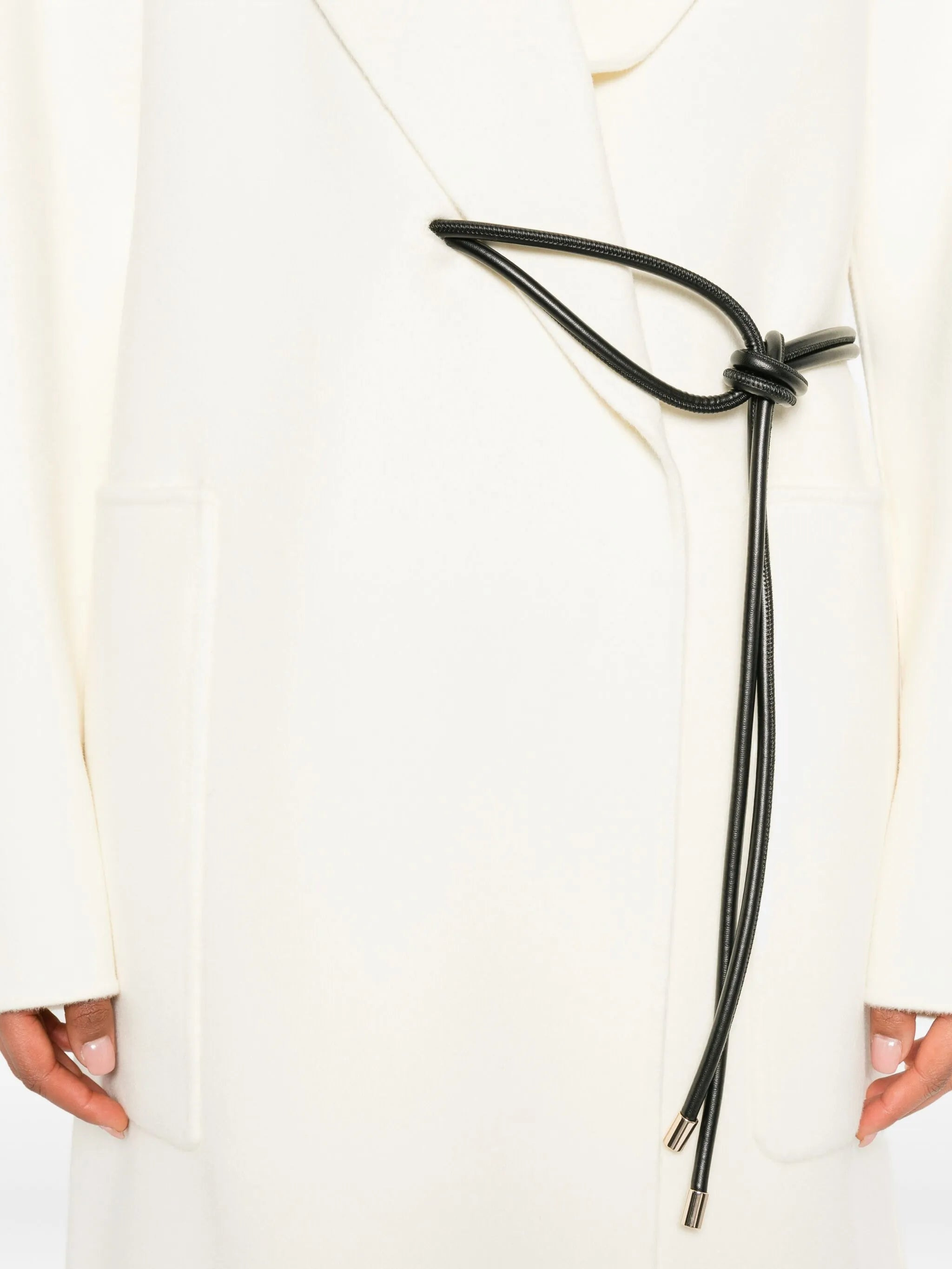 Sportmax Knotted-tie Fastening Coat - 2