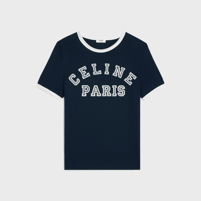 celine paris T-shirt in cotton jersey 1